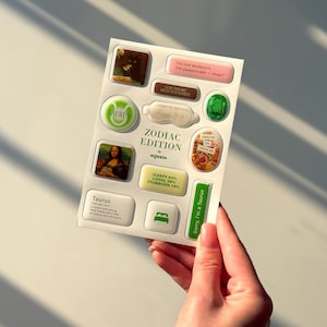 Stickers zodiaque taureau pour coque de téléphone, lot d'autocollants astrologiques étanches, cadeau taureau pour elle, horoscope vinyle autocollants, stickers pour ordinateur portable