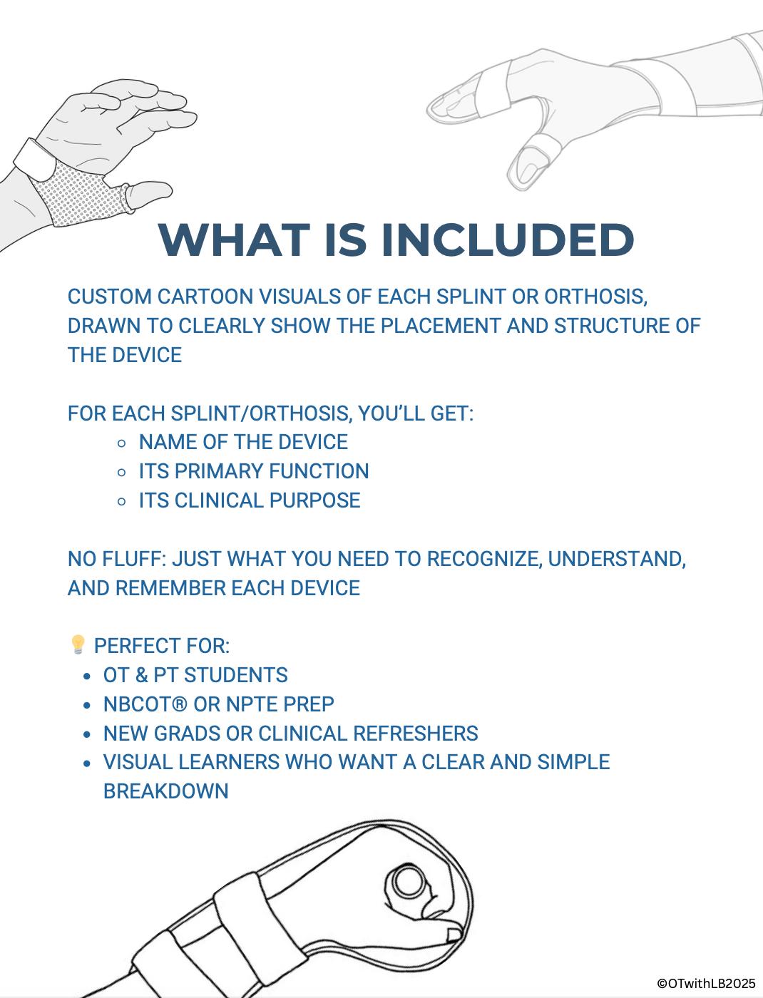 Upper Extremity Orthoses and Splints