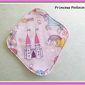 Elija su comodidad: protectores diarios de tela lavables Princess Palace
