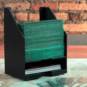 MTG Deck Stand with Token Slot - Card Caddy for Commander Decks