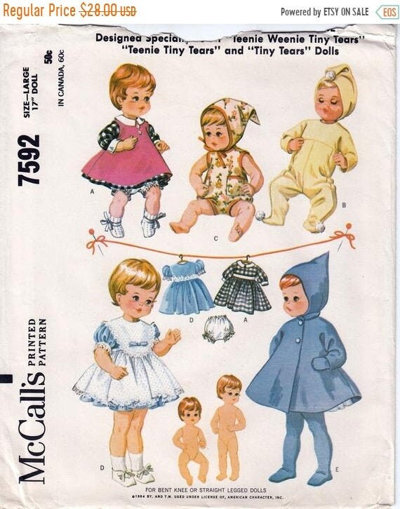 vintage tiny tears doll for sale