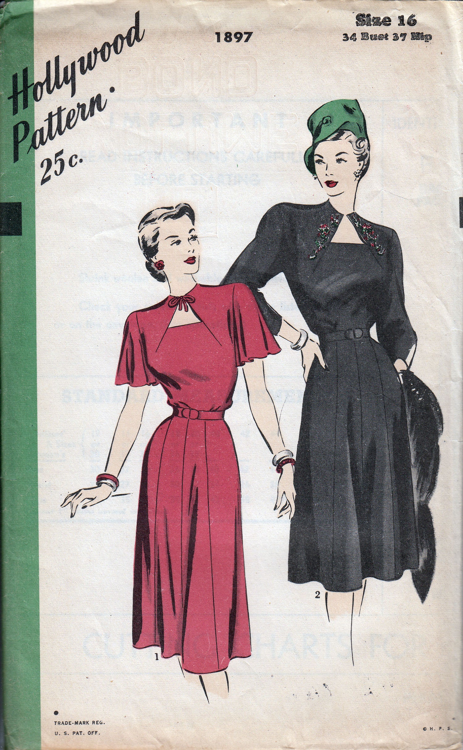 1940s cocktail dress