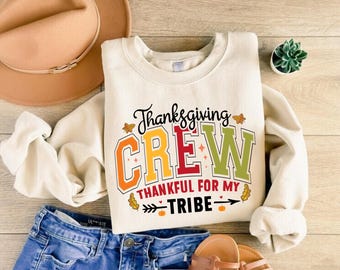 Sudadera de Acción de Gracias - Camiseta familiar a juego de otoño