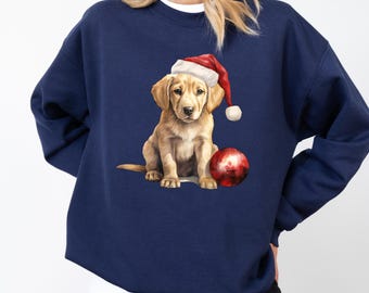 Sudadera navideña de Labrador, regalo para amantes de los perros