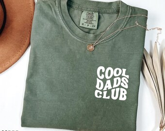 Camisa Comfort Colors Cool Dads Club, regalo para el Día del Padre