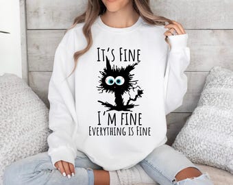 Sudadera divertida de salud mental: gráfico informal