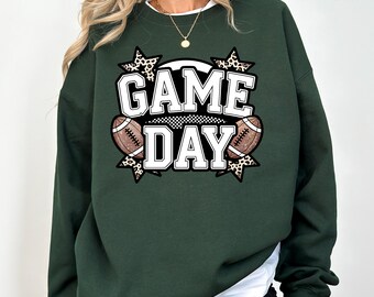 Sudadera para el día del partido de la temporada de fútbol: Camiseta deportiva para mamá