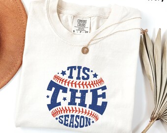 Camiseta de béisbol Comfort Colors 'Tis The Season