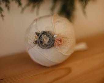 Lace garden headband