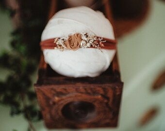 Autumn tie back headband