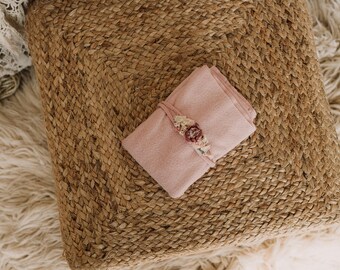 Perfect pink wrap and  headband set