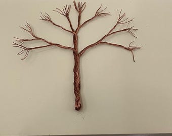 home decor , autumn, tree, copper, wall art