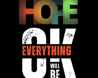 Hope Everything will be ok PNG