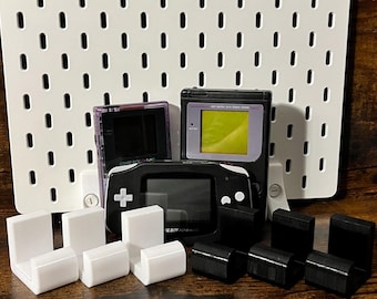 Nintendo GameBoy Konsolenhalter für IKEA Skadis Wände