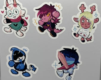 Deltarune Sticker Set
