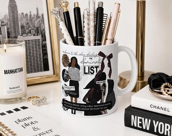 Dominate Cup of Positivity Collage Photo Ceramic Mug