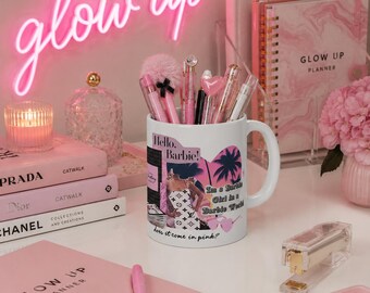 Malibu Dreams Cup of Positivity Collage Photo Ceramic Mug