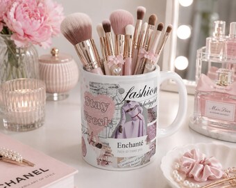 Enchante Goddess of Beauty Collage Photo Ceramic Mug