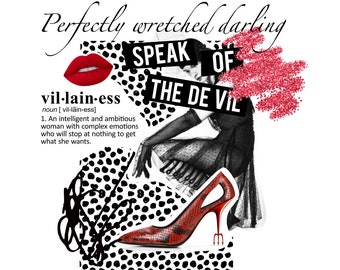 The Perfectly Wretched Collection | Downtown Girl Luxe Stickers, Magazine Collage stickers, Goodnotes 84 Pre-cropped PNGs | CL12