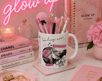 It Girl Cup of Positivity Collage Photo Ceramic Mug