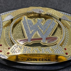 John Cena Inspired Spinner Belt – WWE Custom Championship Replica