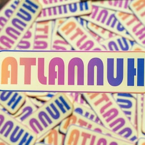 ATLANTA STICKER ATLANNUH