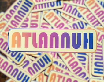 ATLANTA STICKER ATLANNUH