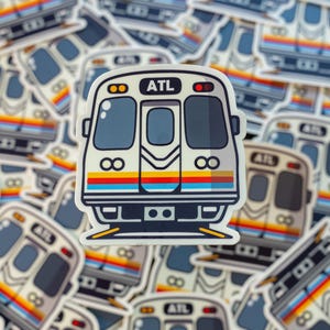MARTA Vinyl Sticker | Atlanta | Georgia Gift
