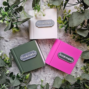 Porta segnalibro stampato in 3D