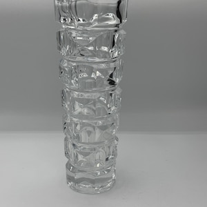 Wazon Sklo Union &quot;Hobnail&quot; w stylu mid-century modern