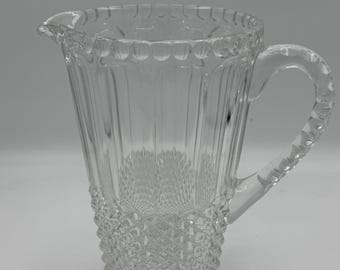 Vintage Crystal Pitcher