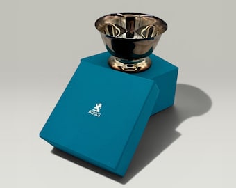 Vintage Birks Silver Plated Pedestal Bowl with Original Box | Small Candy Dish | Trinket Bowl | Canadian Luxury Giftware