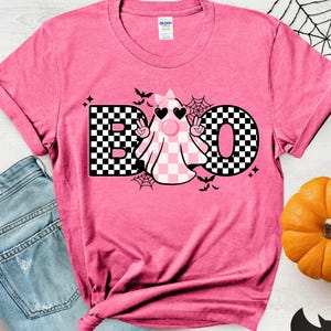 Camiseta de Halloween con el fantasma del chicle Boo