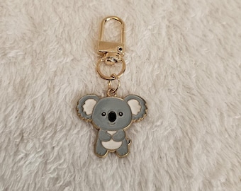 Koala Bear Bag Charm – Koala Keyring Charm – Cute Animal Handbag Accessory – Backpack Charm – Gift for Koala Lovers