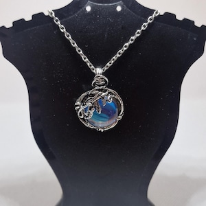 Vintage style necklace, Victorian themed, gothic jewelry, vampire, wiccan, pagan