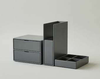 Modular Desk Organizer with Drawers – 3D Printable STL File