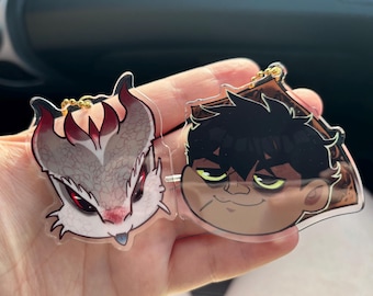 Baldur’s Gate 3 Dark Urge and Gortash Friendship Charm Set