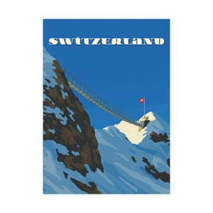 Die Schweiz Postkarten Bundle - Schweizer Berge Sammlung, Reisegrüße, Kunstdrucke, Vintage Stil Postkarten, Perfekt für Souvenirs