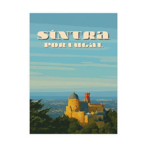 Sintra Portugal Postkarten Set | Vintage Reisekarten für das Senden von Liebe, Sammlerstücke, Postkarte Geschenke, einzigartige Schreibwaren