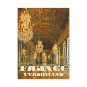 Künstler Postkarten Set: France Versailles - Elegantes Souvenir, Reiseandenken, Einzigartiges Grußkarten-Set, Home Décor, Vintage Kunst