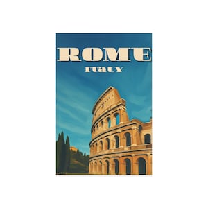 Vintage Rome Art Postcards, Perfect for Travelers, Souvenir Gifts, Wall Art, Collectibles, and Letter Writing