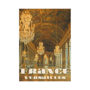 Elegant Versailles Postcards for France Lovers, Vintage Travel Decor, Postcard Set, Gift for Travelers, Collectible Art Buying