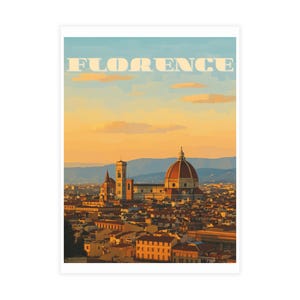 Florenz Postkarten-Bundle - Vintage Reisekunst, perfekt für Souvenirs, Grüße, Kunstsammler, Scrapbooking und Geschenke
