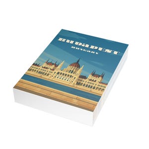Künstlerische Budapest Postkarten Bundle, Vintage Reisepostkarten, perfekt für Grüße, Sammeln oder Dekor, einzigartige Geschenke