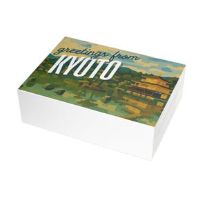 Grüße vom Goldenen Tempel in Kyoto Postkartenpakete - Perfekt für Reisende, Sammler, Geschenke, Wohnkultur und DIY-Projekte