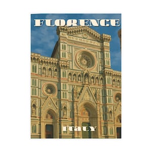 Florence Postcard Bundles, Travel Postcards, Italy Souvenirs, Art Prints, Vintage Inspired Stationery, Greetings Cards