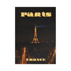 Cartões-postais de Belas Artes de Paris | Arte Vintage da Torre Eiffel | Decoração de Parede Francesa | Lembranças de Viagem | Presentes para Viajantes, Coleção de Cartões-postais