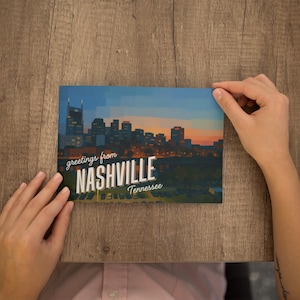 Nashville Fine Art Postkarten | Vintage Reise-Souvenirs, Grußkarten, Wandkunst, Geschenkideen, Wohndekor