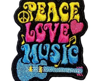 Vrede, liefde, muziekpatch