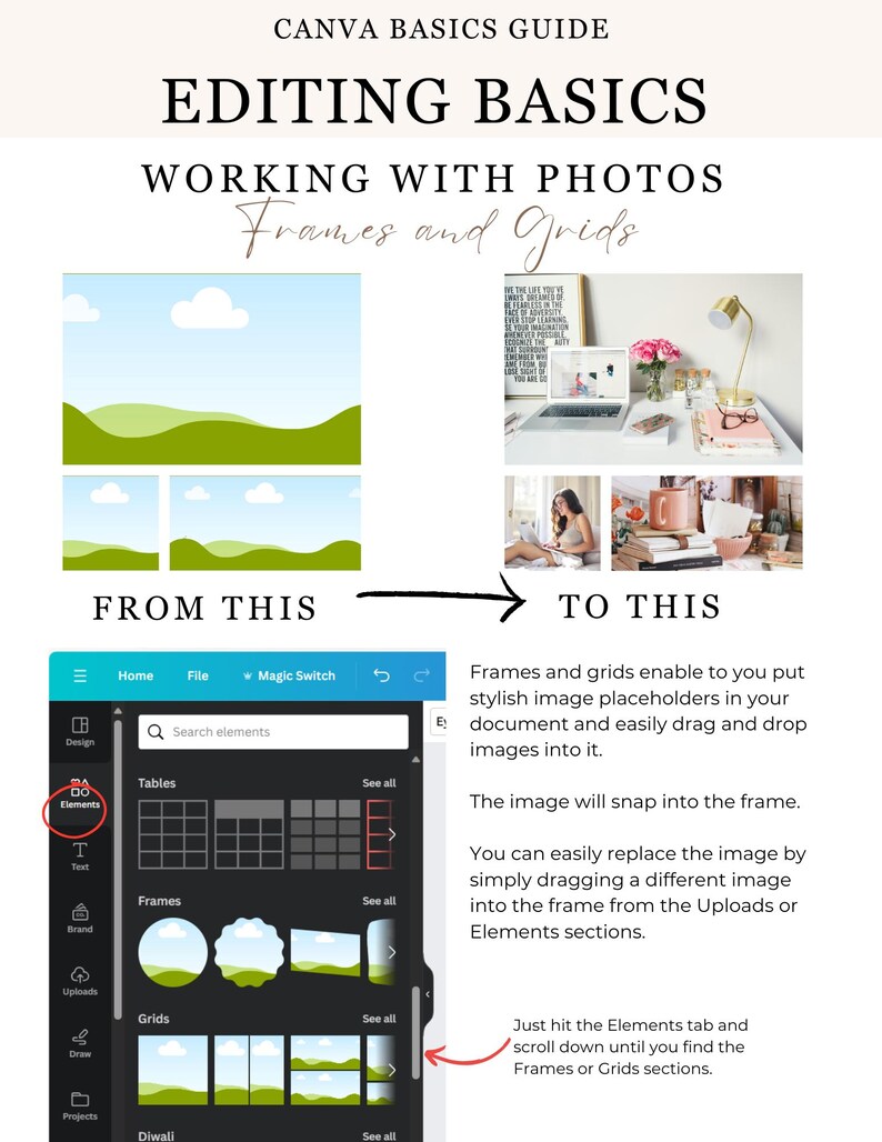 CANVA BASICS GUIDE - Etsy